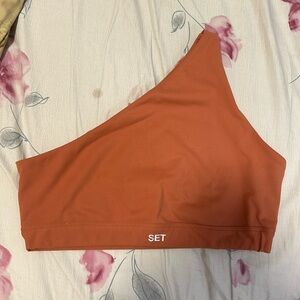 Super cute baby pink off shoulder bra top